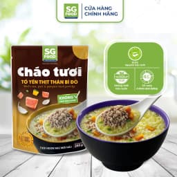 Thumbnail Lốc 3 gói Cháo Tươi Sài Gòn Food 240g ( Tổ Yến Thịt Thăn, Sườn Non, Cá Hồi ) 4