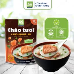 Thumbnail Lốc 5 Cháo Tươi SG Food 240G mix vị (Tổ Yến Thịt Thăn, Sườn Non, Lươn, Cá Lóc, Cá Hồi) 3
