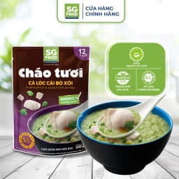 Thumbnail Lốc 5 Cháo Tươi SG Food 240G mix vị (Tổ Yến Thịt Thăn, Sườn Non, Lươn, Cá Lóc, Cá Hồi) 4