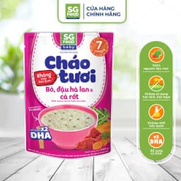Thumbnail Lốc 52 - Combo 5 Cháo Tươi Baby Sài Gòn Food 240g (Gà, Thịt Bằm, Bò, Tôm, Lươn) 2