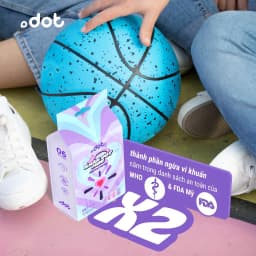 Thumbnail Lốc 6 gói khăn ướt mini Dot 10 tờ không mùi, khăn giấy ướt nhỏ gọn tiện lợi 3