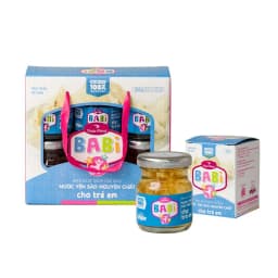 Thumbnail Lốc 6 Hũ Nước Yến Sào Cho Trẻ Em Babi Bird - NUTRINEST - (6 hũ x 42g) 1