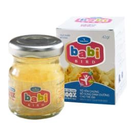 Thumbnail Lốc 6 Hũ Nước Yến Sào Cho Trẻ Em Babi Bird - NUTRINEST - (6 hũ x 42g) 4