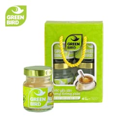 Thumbnail Lốc Green Bird Nước Yến Sào Chưng Đường Phèn - 4 Hũ x 72g 2