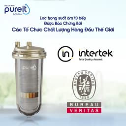 Thumbnail Lọc Thô Trong Suốt Âm Tủ Bếp Pureit [BH 12 THÁNG] 2