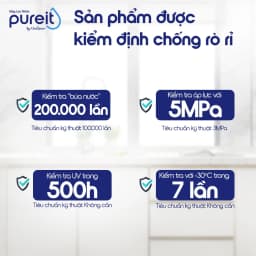 Thumbnail Lọc Thô Trong Suốt Âm Tủ Bếp Pureit [BH 12 THÁNG] 4