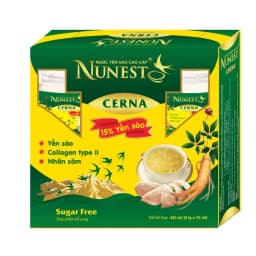 Thumbnail Lốc yến sào cao cấp nhân sâm Nunest Cerna (6 lọ x 70ml) 1