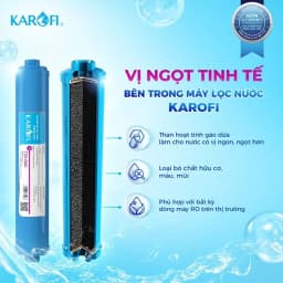 Thumbnail Lõi Lọc Karofi Số 5 - Lõi GAC-T33 Hàng Chính Hãng Làm Mềm Và Nước Có Vị Ngon Hơn 2