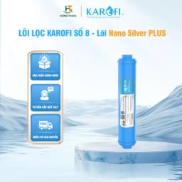 Thumbnail Lõi lọc Karofi số 8 Lõi Nano Silver Plus (Lõi Hồng ngoại) Chống Tái Nhiễm Khuẩn - Hàng Chính Hãng 1