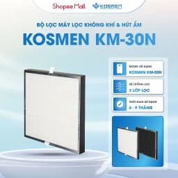Thumbnail Lõi Lọc Không Khí Kosmen KM-30N Bảo Vệ Toàn Diện Sức Khỏe Gia Đình - Hàng Chính Hãng 3