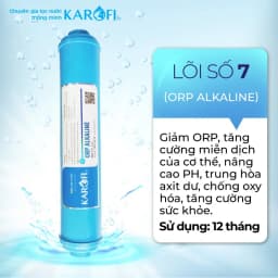 Thumbnail Lõi Lọc Nước Karofi Số 7 ORP ALKALINE Hàng Chính Hãng Tăng Cường Chất Lượng Nước 2
