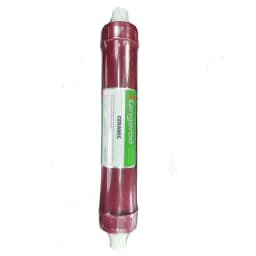 Thumbnail Lõi Lọc số 6 Kangaroo CERAMIC, 2 đầu, thân mầu nâu đỏ, nắp mầu nâu đỏ nối nhanh(XB) 2