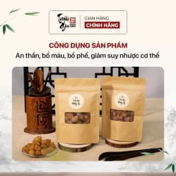 Thumbnail Long nhãn sấy khô Triệu gia cao cấp giúp bổ huyết, ngủ ngon đảm bảo an toàn vệ sinh thực phẩm 50gr 1