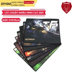 Thumbnail Lót chuột,pad cực đẹp,nhiều mẫu ZIYOU size 21x25cm dày 2mm may viền chắc chắn,giao ngẫu nhiên hình LOL,PUBG 1