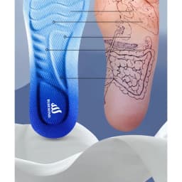 Thumbnail Lót Giày Cao Su Non BLUEWIND Đàn Hồi Chống Sốc Cao, Miếng Lót Giày Chống Rộng Thoáng Khí 9312 4