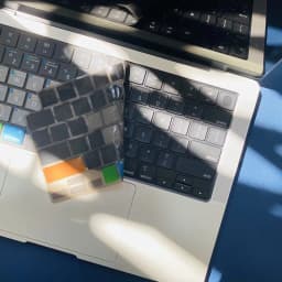 Thumbnail Lót Phím Macbook Grey Bản Phím Tắt Mac OS JCPAL Verskin Chống Nước, Chống Bụi Bẩn 4