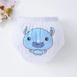 Thumbnail Lucky Big Cat® Bé Trẻ Em Bé Trai Và Bé Gái Quần Lót Quần Lót Quần Lót cotton Thời Trang budak lelaki Quần Lót Mặc Quần Short Bên Ngoài Động Vật Dễ Thương 0-4Y 4