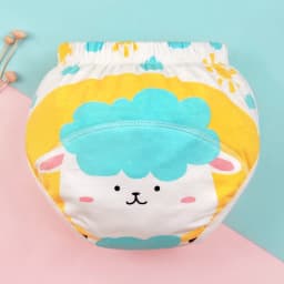 Thumbnail LUCKY BIG CAT - Quần tập đi vệ sinh cho trẻ em 6 lớp Quần lót học tập cho bé Quần tã vải vệ sinh 1