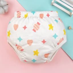 Thumbnail LUCKY BIG CAT - Quần tập đi vệ sinh cho trẻ em 6 lớp Quần lót học tập cho bé Quần tã vải vệ sinh 3