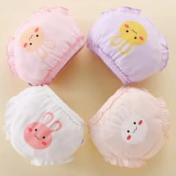 Thumbnail Lucky Big Cat®100% Cotton Nguyên Chất Trẻ Em Bé Gái Quần Lót Boxer Bé Trẻ Em Đáng Yêu Dễ Thương Quần Lót Mềm Mại 0-4 Tuổi Bé Gái 1
