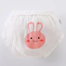 Thumbnail Lucky Big Cat®100% Cotton Nguyên Chất Trẻ Em Bé Gái Quần Lót Boxer Bé Trẻ Em Đáng Yêu Dễ Thương Quần Lót Mềm Mại 0-4 Tuổi Bé Gái 2