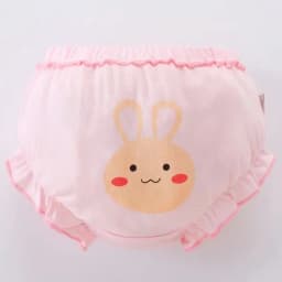 Thumbnail Lucky Big Cat®100% Cotton Nguyên Chất Trẻ Em Bé Gái Quần Lót Boxer Bé Trẻ Em Đáng Yêu Dễ Thương Quần Lót Mềm Mại 0-4 Tuổi Bé Gái 3