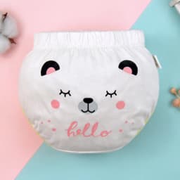 Thumbnail Lucky Big Cat®Bé Trai Bé Gái Mùa Hè Bé Gái Quần Lót Trẻ Em Màu Trơn Quần Lót Cotton Mềm Mại Thoáng Khí Innerwear Quần Lót 0-4Y 4