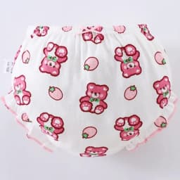 Thumbnail Lucky Big Cat®Bốn mùa mới có thể mặc mùa hè dễ thương in bé đồ lót trẻ em 100% cotton gấu nhỏ 0-4Y ngoài trời 1