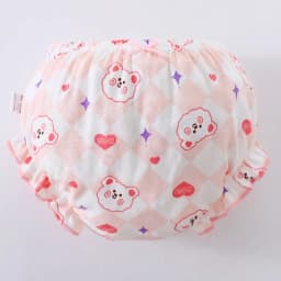 Thumbnail Lucky Big Cat®Bốn mùa mới có thể mặc mùa hè dễ thương in bé đồ lót trẻ em 100% cotton gấu nhỏ 0-4Y ngoài trời 4