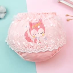 Thumbnail Lucky Big Cat®Lolita phong cách bé quần lót bé gái cotton bé quần lót bé gái quần short bé công chúa tam giác mặc bên ngoài 2