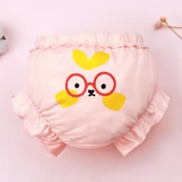 Thumbnail Lucky Big Cat®Quần Trẻ Em Bargain 0-4Y Bé Gái Undies Quần COD Dễ Thương 100% cotton Trẻ Em Võ Sĩ Hoạt Hình Quần Short Cho Bé 4