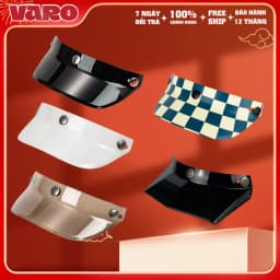 Thumbnail Lưỡi Trai Gắn Nón Bảo Hiểm 1/2 , 3/4 Napoli - Nhựa ABS Nguyên Sinh - Cao Cấp 1
