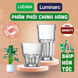 Thumbnail Ly Thủy Tinh Arcoroc Granity - Loại Cường Lực | Phân Phối Chính Hãng 1