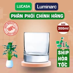Thumbnail Ly Thủy Tinh Arcoroc Islande 300ml - Loại Thấp L0617 | Phân Phối Chính Hãng 1
