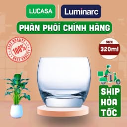 Thumbnail Ly Thủy Tinh Luminarc Salto 320ml - Loại Thấp L2562 | Phân Phối Chính Hãng 1