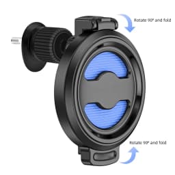 Thumbnail Lymoyo 1 Bộ mở rộng giá đỡ cốc thoát khí ô tô với đế kẹp thông gió có thể điều chỉnh Chống sốc Giá đỡ đồ uống ổn định 1
