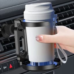 Thumbnail Lymoyo 1 Bộ mở rộng giá đỡ cốc thoát khí ô tô với đế kẹp thông gió có thể điều chỉnh Chống sốc Giá đỡ đồ uống ổn định 3