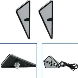 Thumbnail Lymoyo 1 Bộ Xe Máy Tam Giác Mắt Đèn Pha Mắt Quỷ LED 12V Đèn Cảnh Báo Sửa Đổi Xe Ô Tô Và Xe Máy 4