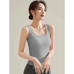 Thumbnail LYRA - Áo ba lỗ đệm ngực ôm body áo 2 dây bản to - VSYAC0280 2