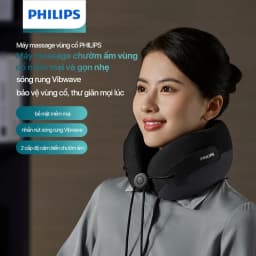 Thumbnail [Mã SGBAU100 giảm đến 100K đơn 499K] Máy Massage Cổ Vai Gáy PHILIPS 3306-massage 4 vùng xoa dịu thư giãn 1