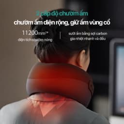 Thumbnail [Mã SGBAU100 giảm đến 100K đơn 499K] Máy Massage Cổ Vai Gáy PHILIPS 3306-massage 4 vùng xoa dịu thư giãn 4