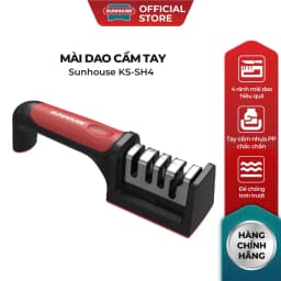 Thumbnail Mài dao kéo cầm tay 4 rãnh Sunhouse KS-SH4 - Đế chống trượt an toàn - Mài sắc dao - Tay cầm tiện lợi - Dễ sử dụng 1