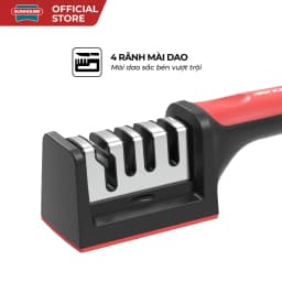 Thumbnail Mài dao kéo cầm tay 4 rãnh Sunhouse KS-SH4 - Đế chống trượt an toàn - Mài sắc dao - Tay cầm tiện lợi - Dễ sử dụng 2