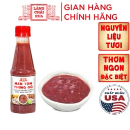Thumbnail Mắm tôm thùng gỗ Làng Chài Xưa nguyên liệu tươi, thơm ngon đặc biệt chai 260g 2