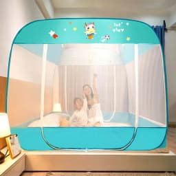 Thumbnail Màn chụp chống muỗi tự bung đỉnh vuông Bình Minh - Chân viền 1m6*2m, 1m8*2m, 2m2*2m 1