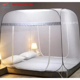 Thumbnail Màn Chụp Tự Bung Đỉnh Vuông - Mùng Đỉnh Vuông Cao Cấp Chống Muỗi Và Côn Trùng Hiệu Quả - Hàng VNXK ( Bảo Hành 12 Tháng ) 3