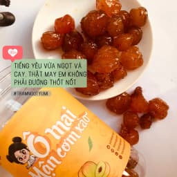 Thumbnail Mận cơm Trạm ngọt Yumi ô mai xào cay ngọt ăn vặt thơm ngon 4