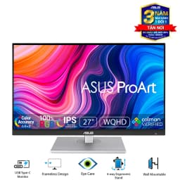 Thumbnail Màn hình ASUS ProArt PA278CV 27" IPS 2K 75Hz USBC chuyên đồ họa 3