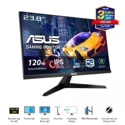 Thumbnail Màn Hình Bảo Vệ Mắt ASUS VY249HGR 23.8" IPS 1ms MPRT 120Hz Full HD Viền Mỏng Eye Care Plus Lớp phủ bảo vệ kháng khuẩn 2