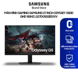 Thumbnail Màn Hình Gaming Samsung 27 Inch Odyssey G50D QHD 180Hz LS27DG502EEXXV 1